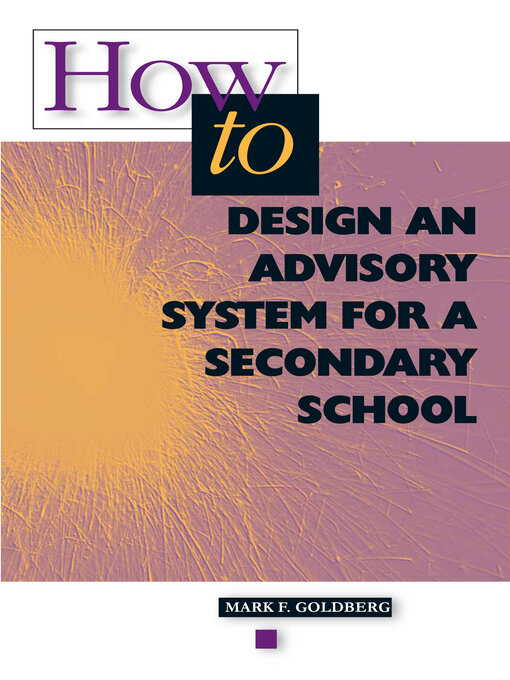 Kápumynd af How to Design an Advisory System for a Secondary School